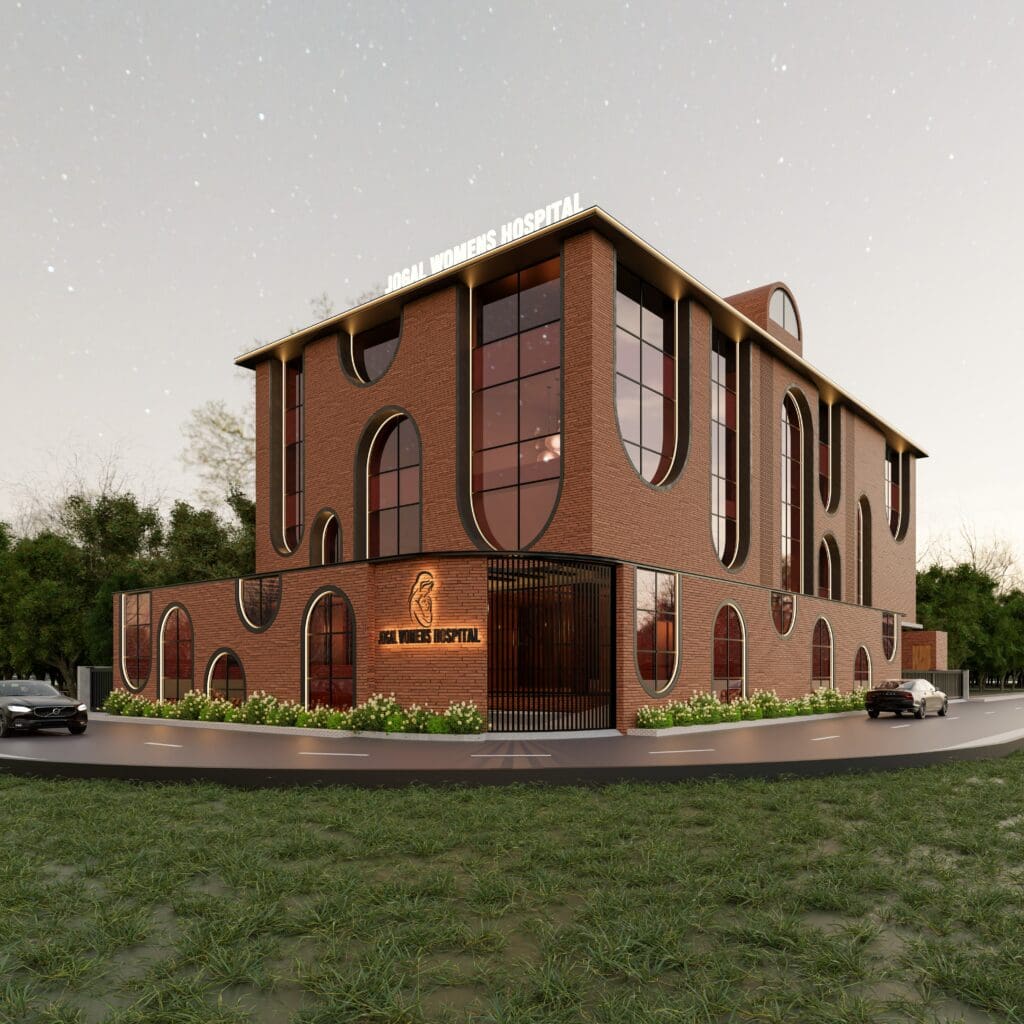 Jogal Women’s Hospital-medigence-render exterior
